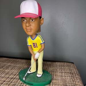 2002 Upper Deck Tiger Woods Tiny Champ Nike Bobblehead